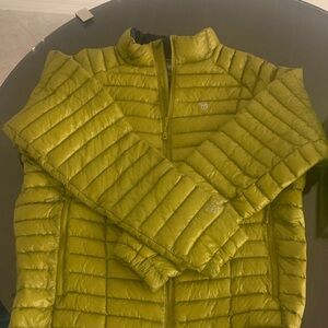 Mountain Hardwear Lime Quilted Jacket